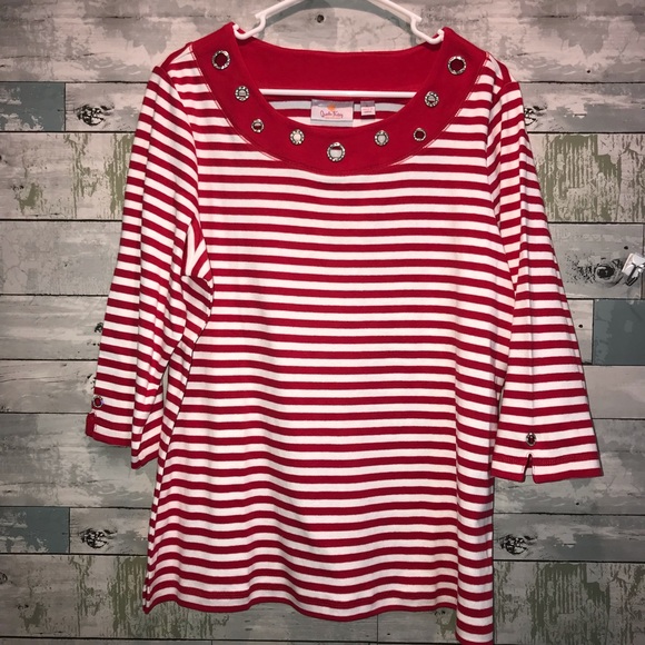 Quacker Factory Tops - Quacker Factory top size large